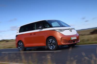 VW ID Buzz front right driving