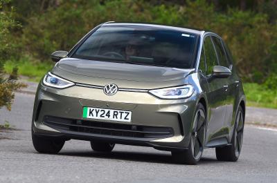 VW ID 3 front cornering