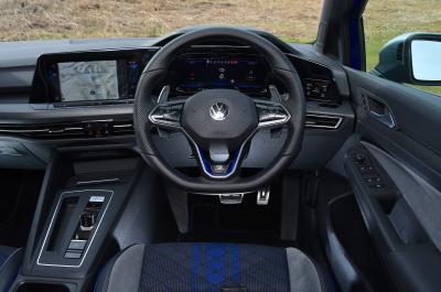 New Volkswagen Golf R Estate dashboard