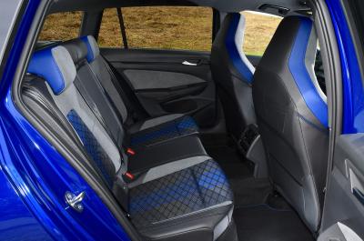 New Volkswagen Golf R Estate rear space