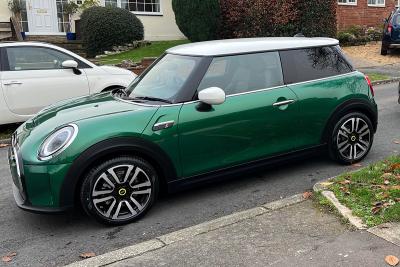MINI Electric owner David Cooper