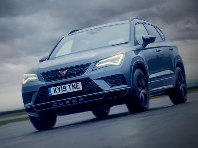 The CUPRA Ateca's performance really comes alive on the track