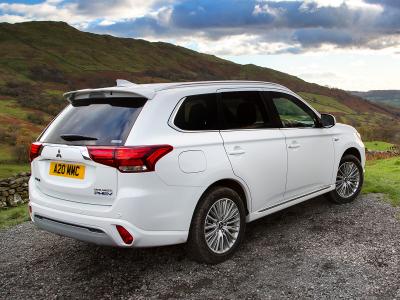 With a plug-in hybrid powertrain and all-wheel-drive, the Mitsubishi Outlander PHEV is a true all-rounder