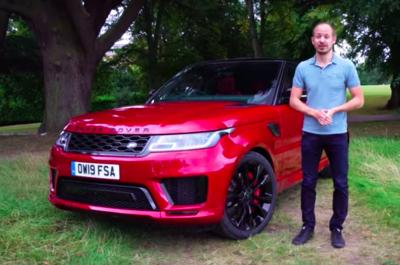 Will Nightingale with Range Rover Sport