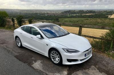 Used Tesla Model S long-termer near Winchester, Hampshire