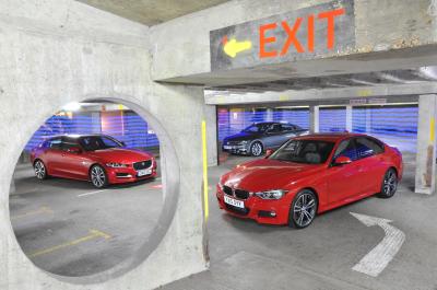 BMW 3 Series vs Jaguar XE vs VW Passat
