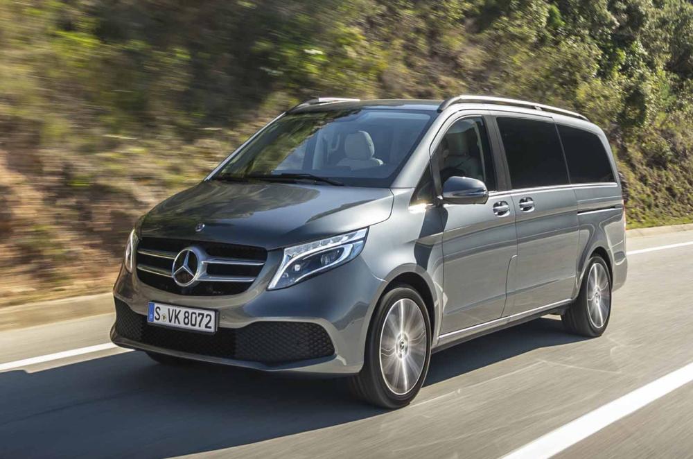 Mercedes-Benz V-Class 2019 front tracking