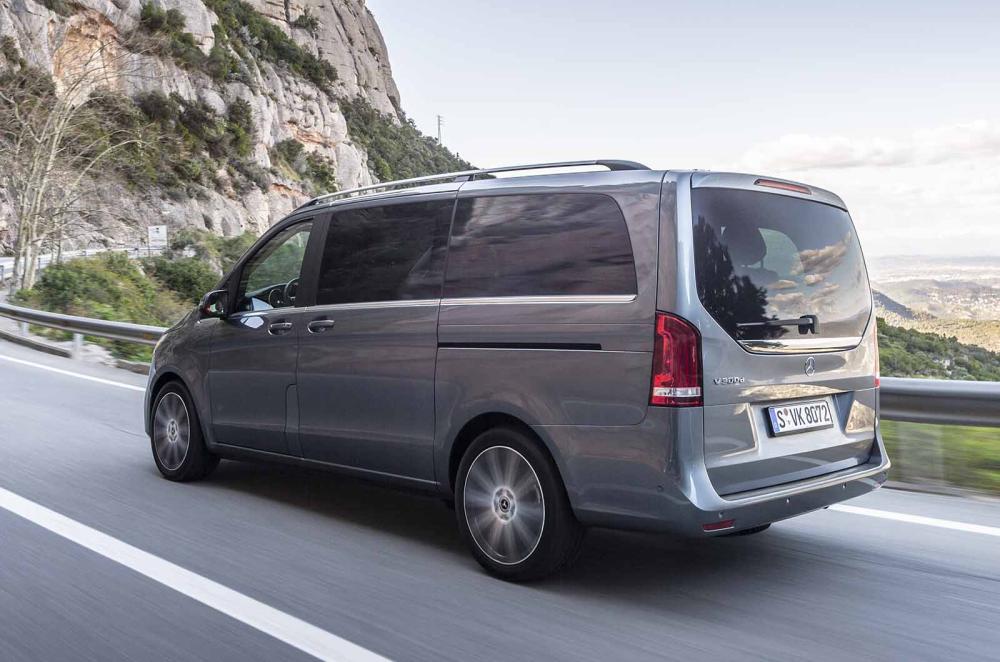 Mercedes-Benz V-Class 2019 rear left tracking