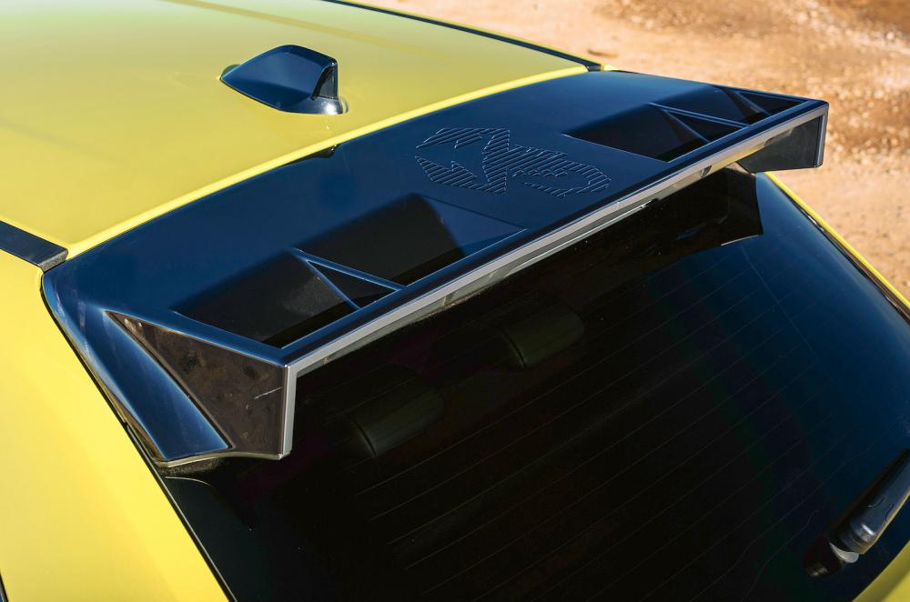 Abarth 600e rear spoiler