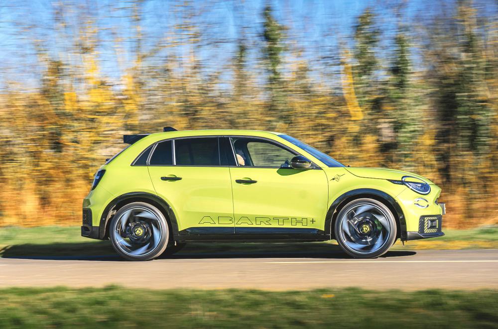 Abarth 600e right driving