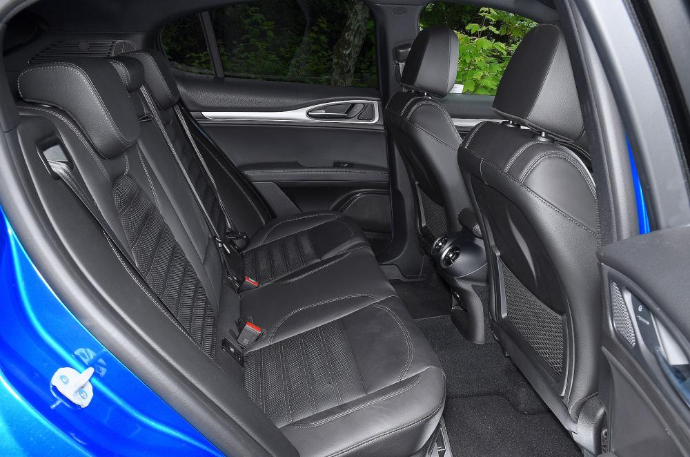 Alfa Romeo Stelvio back seats