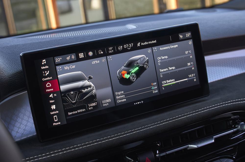 Alfa Romeo Tonale touchscreen