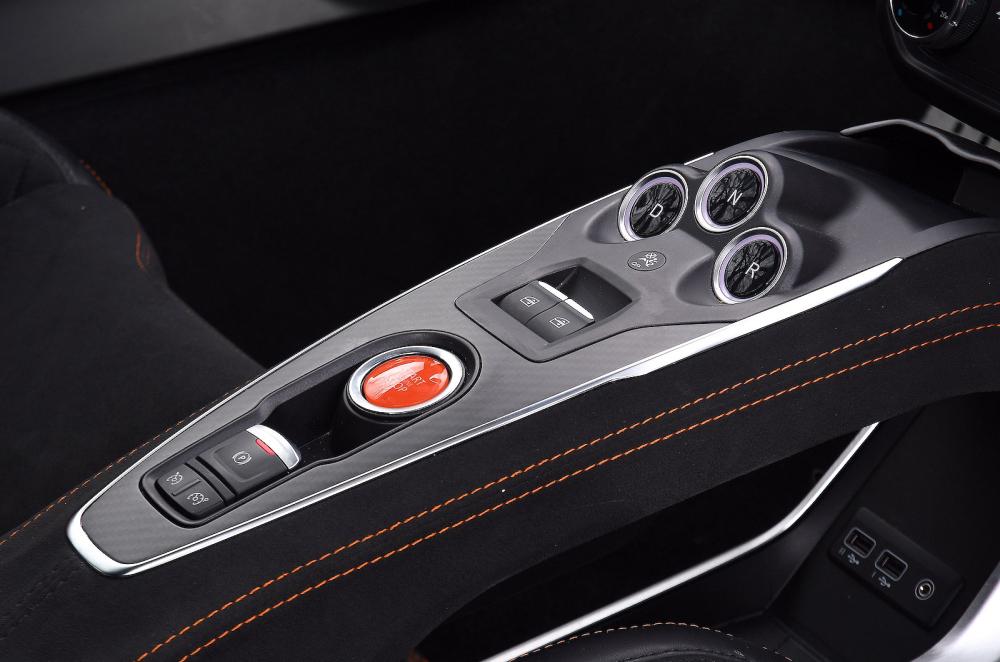 Alpine A110 interior detail