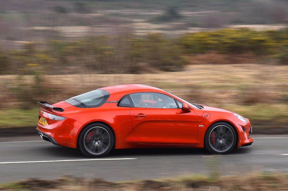 Alpine A110 right driving