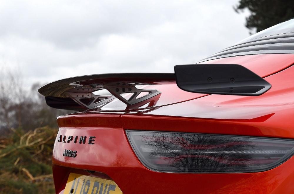 Alpine A110 S rear spoiler