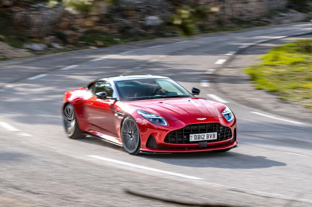 Aston Martin DB12 front cornering