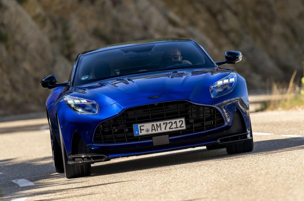 Aston Martin DB12 front cornering