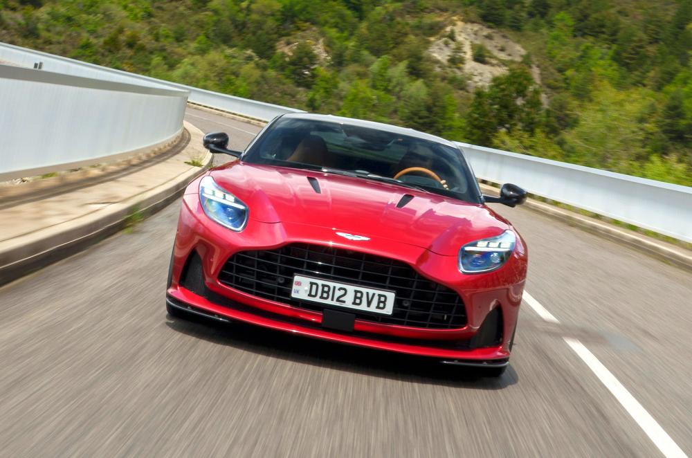 Aston Martin DB12 front driving