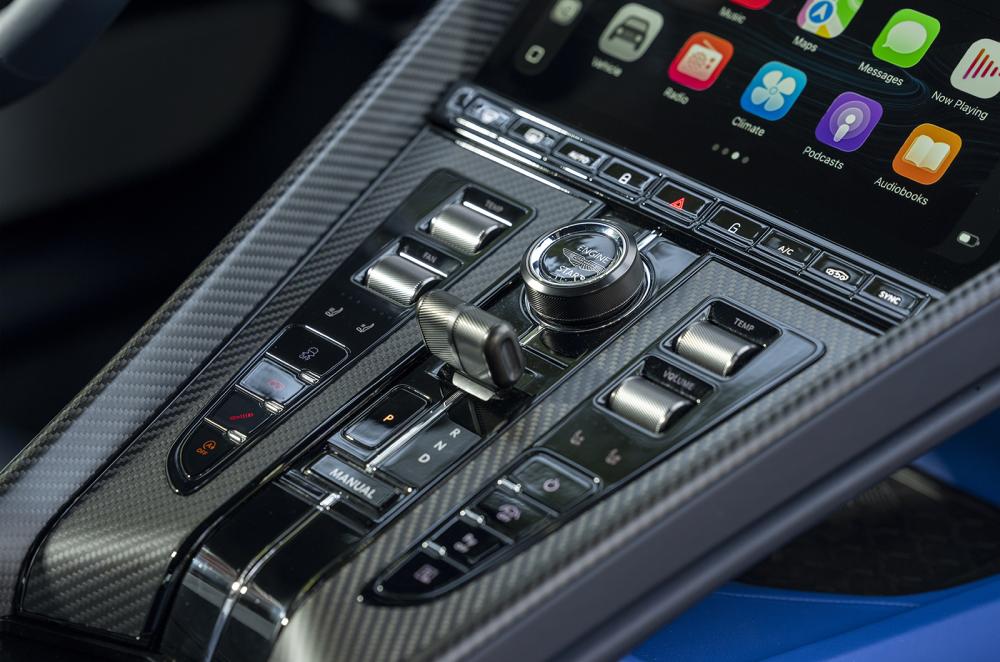 Aston Martin DB12 interior detail
