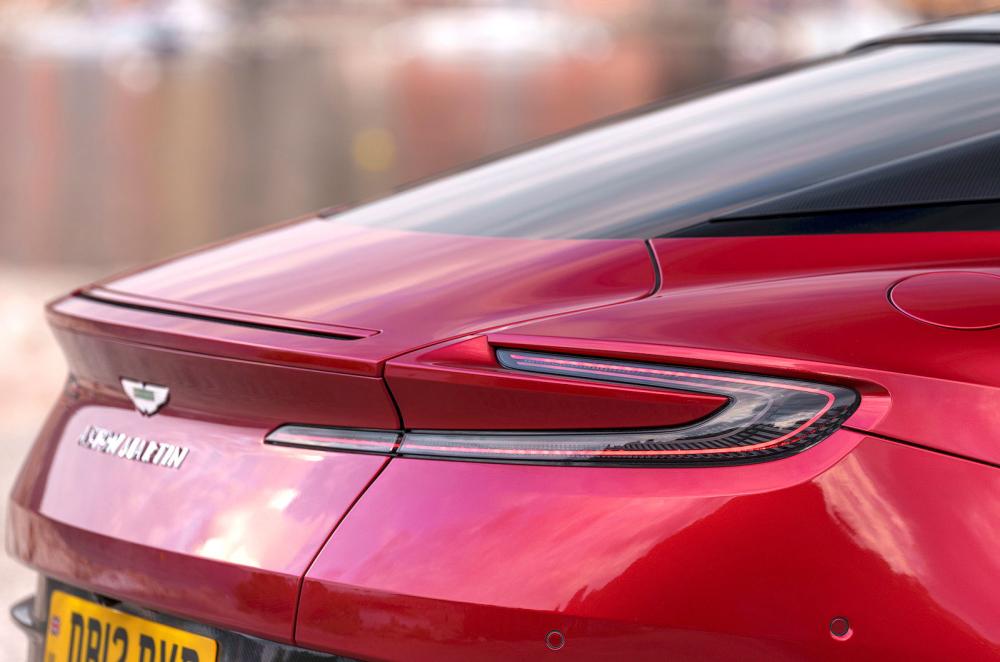 Aston Martin DB12 rear lights detail
