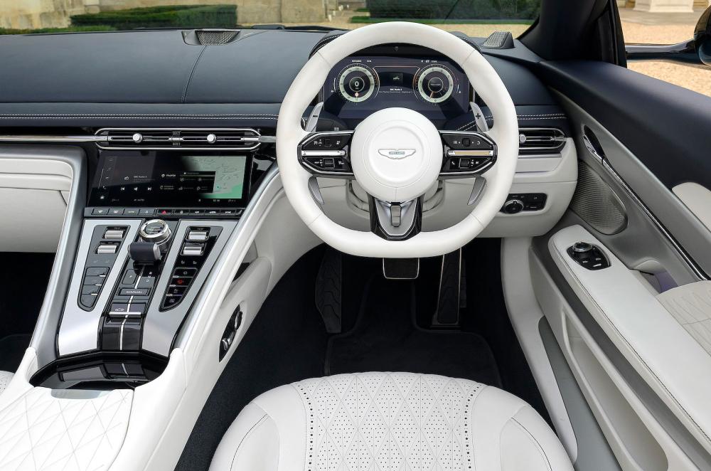 Aston Martin DB12 Volante dashboard