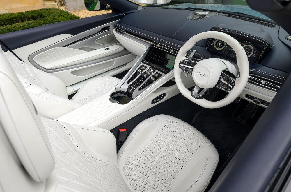 Aston Martin DB12 Volante front seats