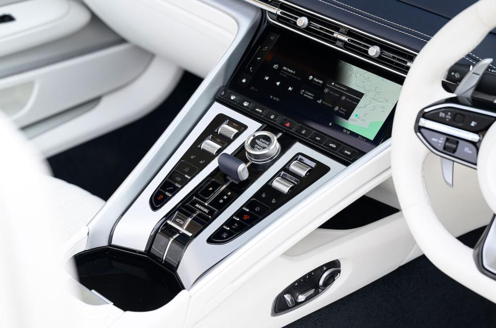 Aston Martin DB12 Volante interior detail