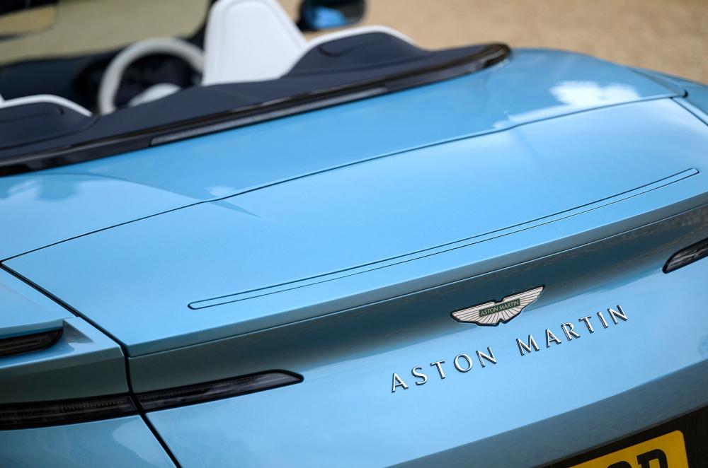 Aston Martin DB12 Volante rear badge
