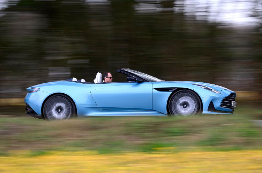 Aston Martin DB12 Volante right driving
