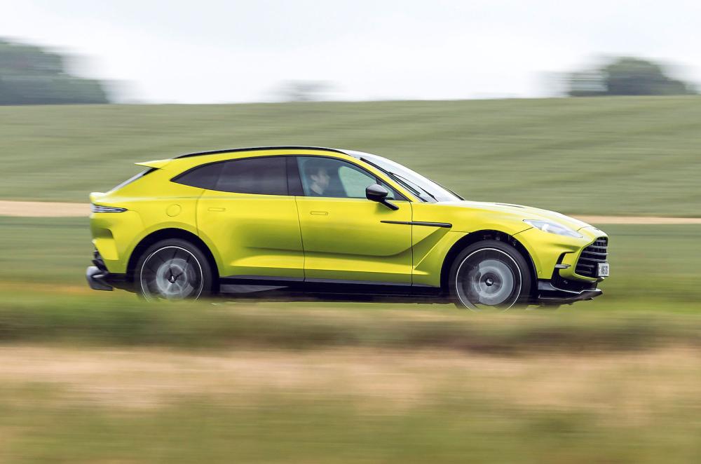 Aston Martin DBX right driving