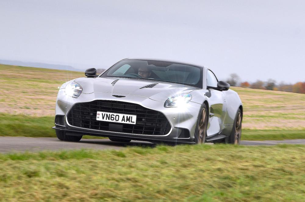 Aston Martin Vanquish front left driving