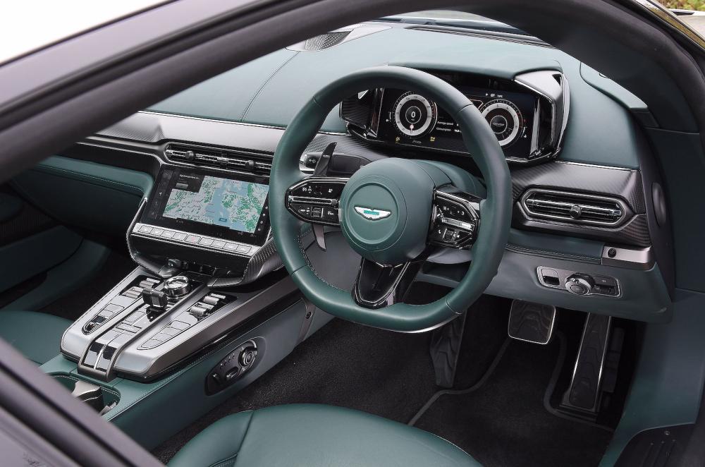 Aston Martin Vanquish dashboard