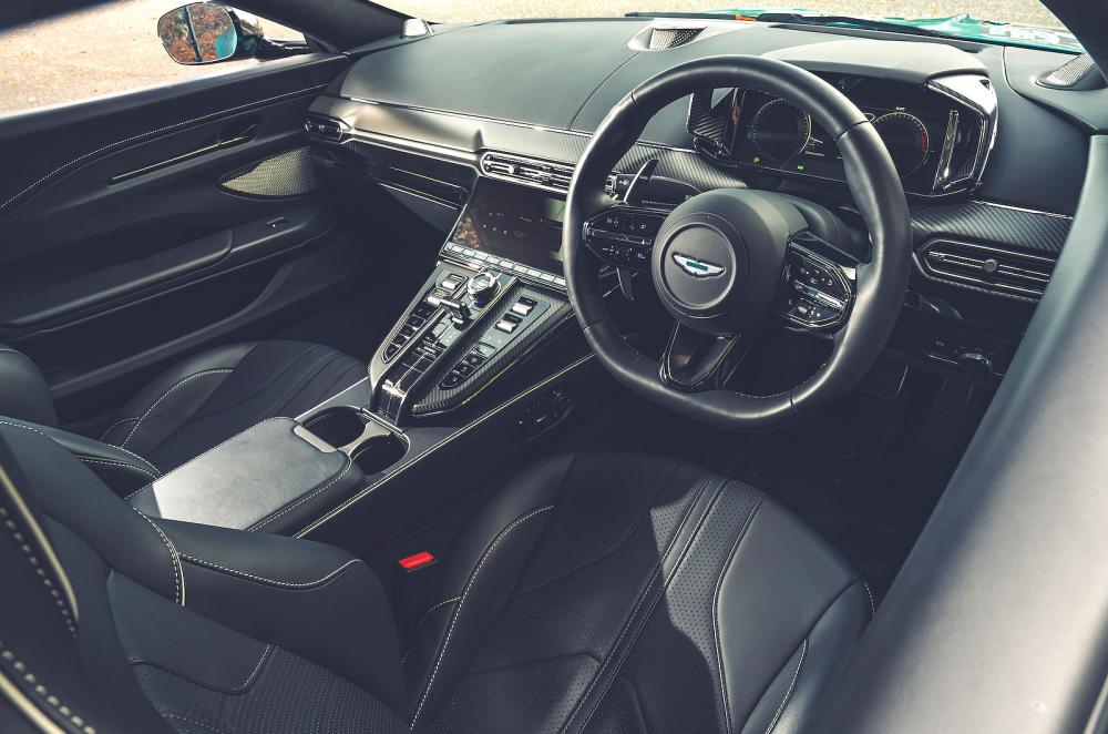 Aston Martin Vantage front seats