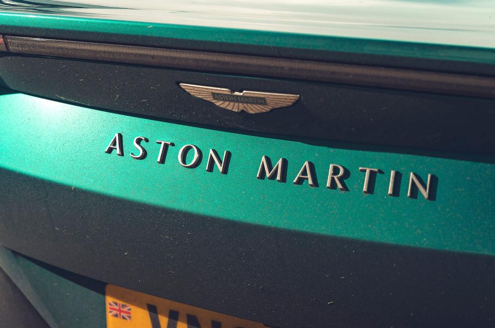 Aston Martin Vantage rear badges
