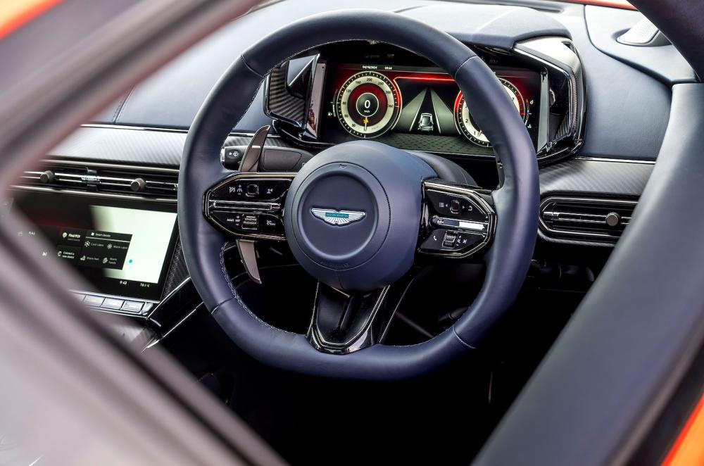 Aston Martin Vantage steering wheel