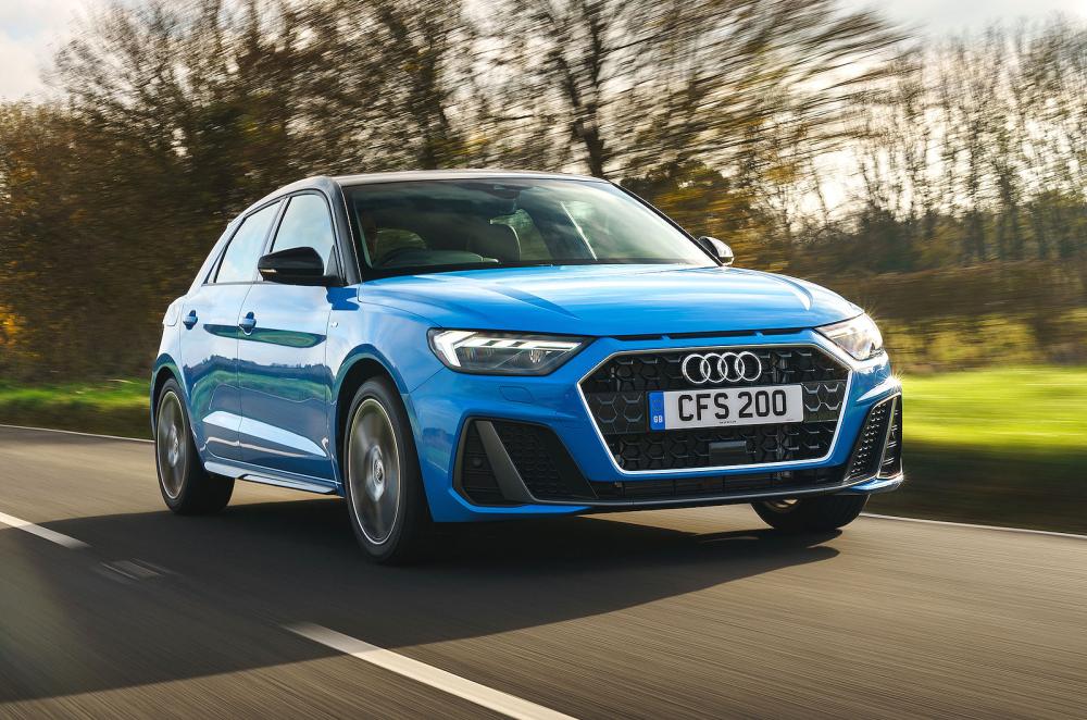 Audi A1 front right driving