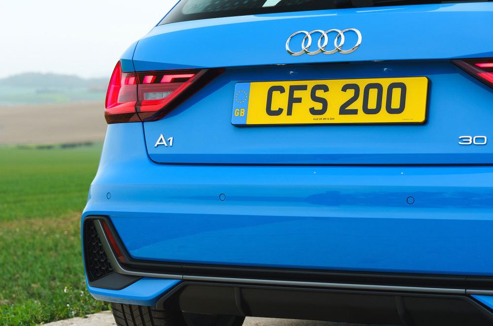 Audi A1 rear detail