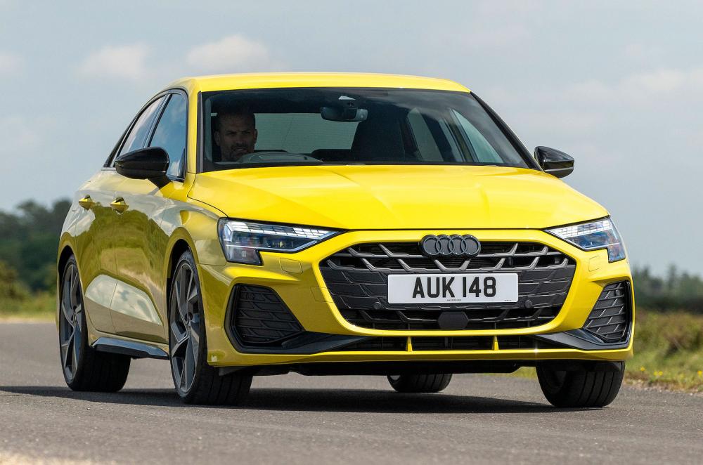 Audi A3 Saloon front cornering