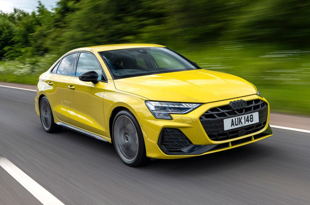 Audi A3 Saloon front right driving