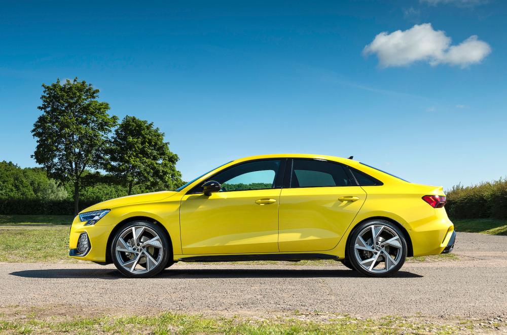 Audi A3 Saloon left static