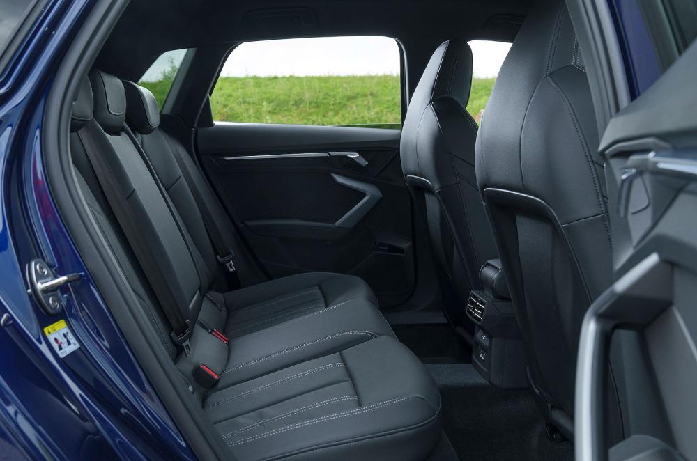 Audi A3 Sportback back seats