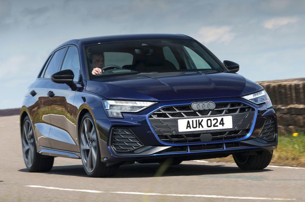 Audi A3 front cornering