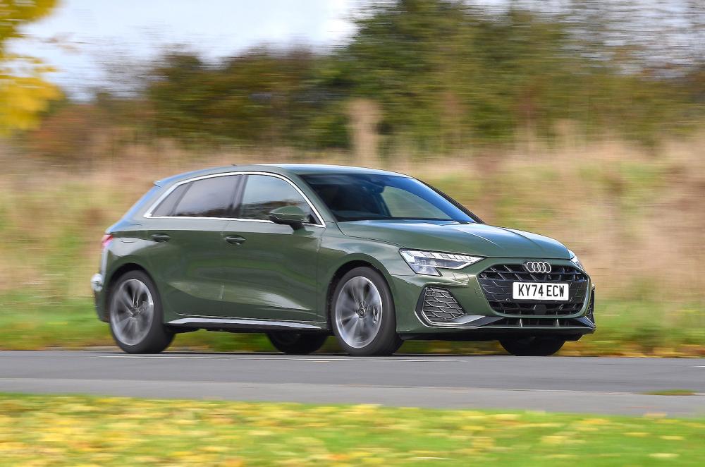 Audi A3 front right driving