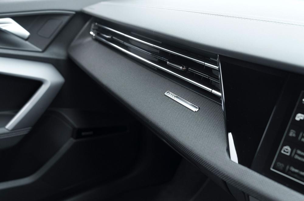 Audi A3 Sportback dashboard detail