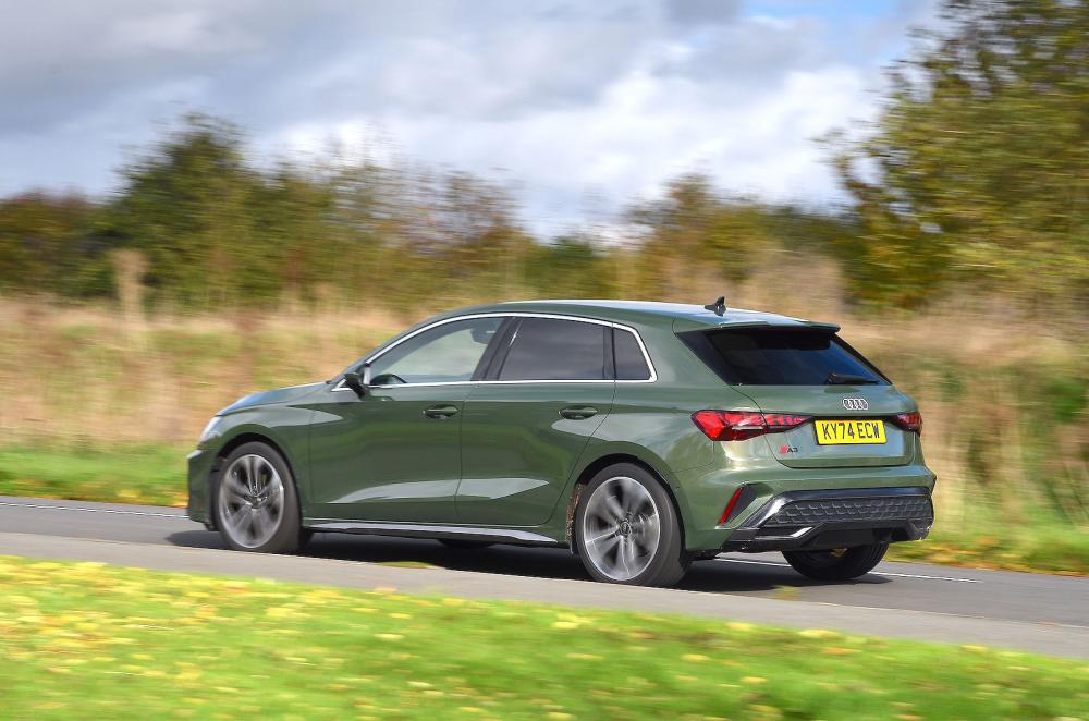 Audi A3 rear left driving