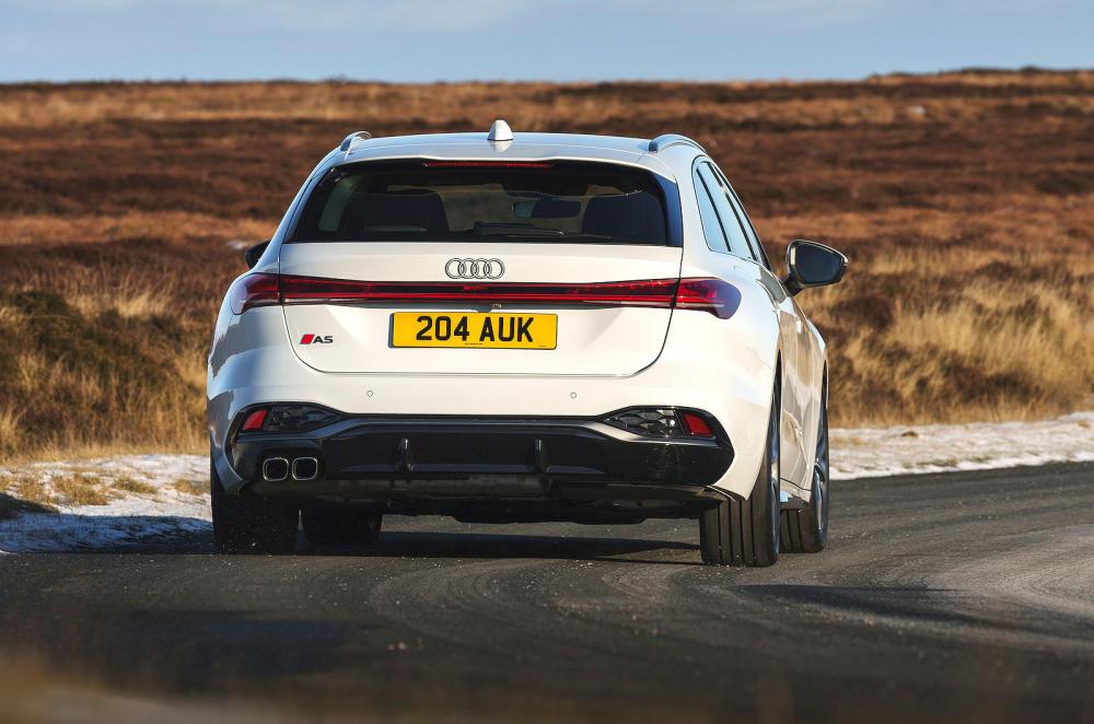 Audi A5 Avant rear driving