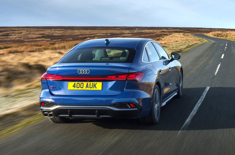 Audi A5 rear right driving