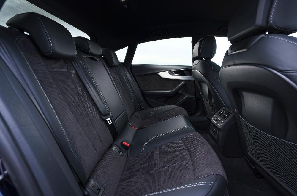Audi A5 Sportback interior back seats