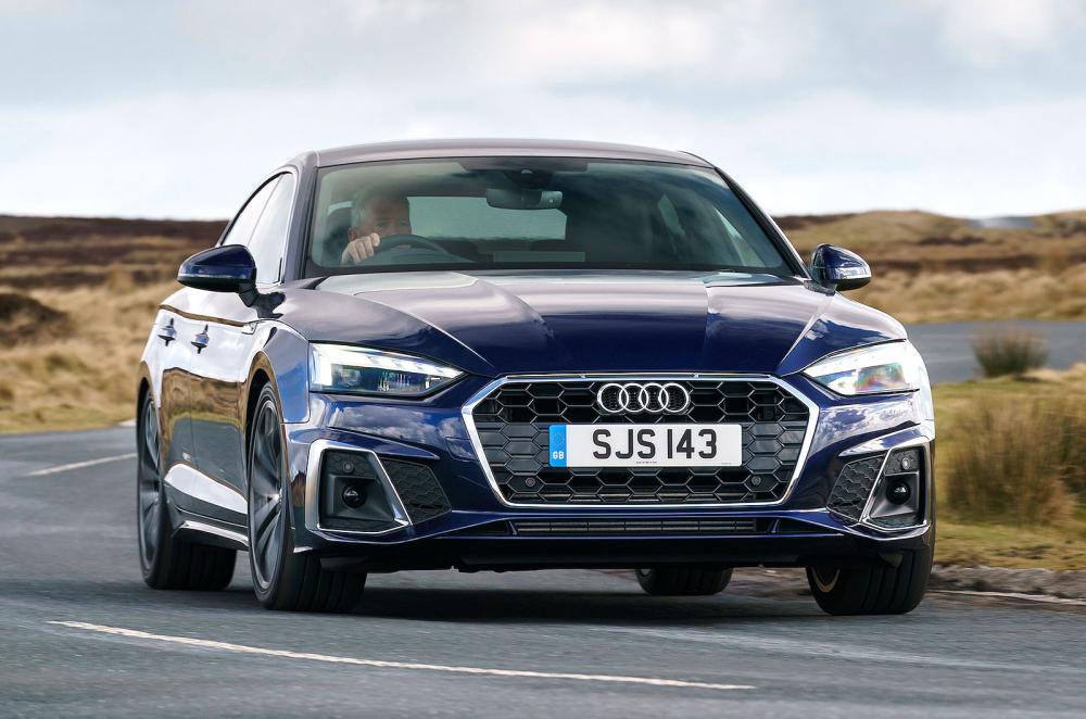 Audi A5 Sportback front cornering