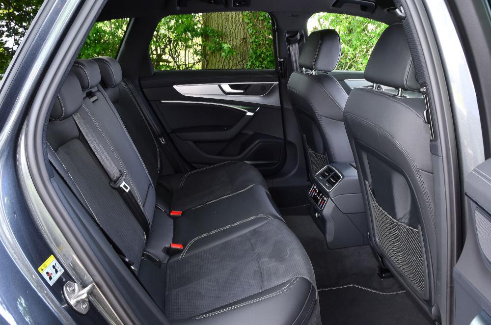 Audi A6 Avant back seats